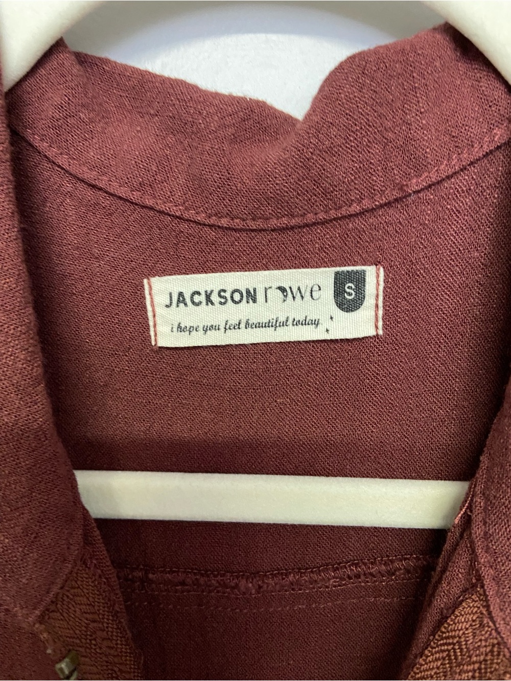 Jackson Rowe Rust-Brown Utility Jumpsuit - Picture 3 of 3